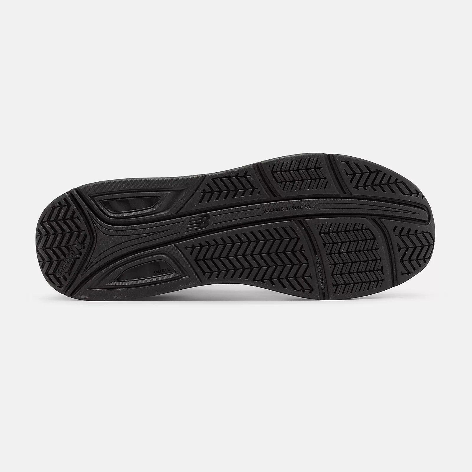 New Balance Leather S Wide Fit Mw928bk3 
