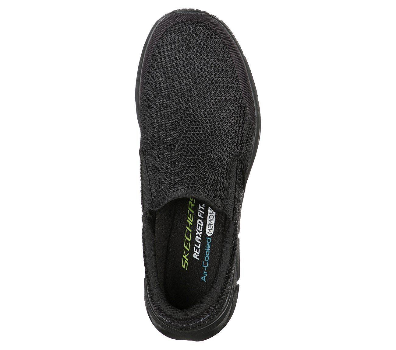 Skechers 's Wide Fit Krimlin 4.0 - 232018 Walking Shoes in Black for Men -  Lyst