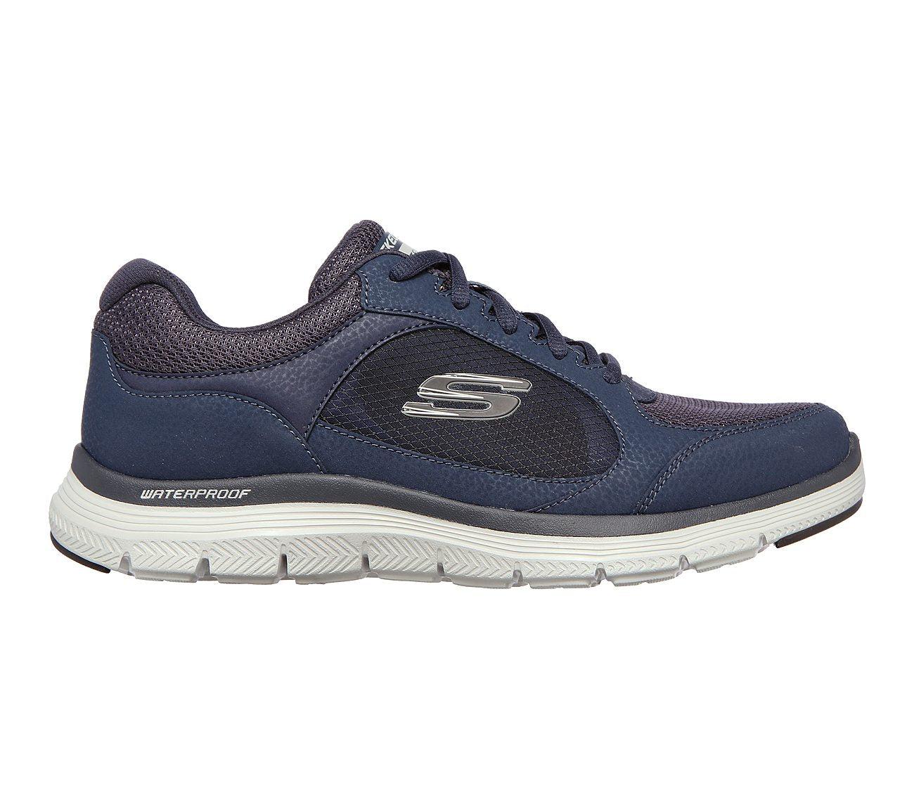 Skechers S Fit Waterproof Luxury 4.0 232222 Walking Trainers in Blue | Lyst