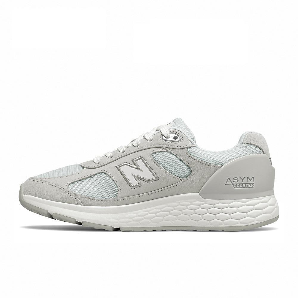 white walking trainers