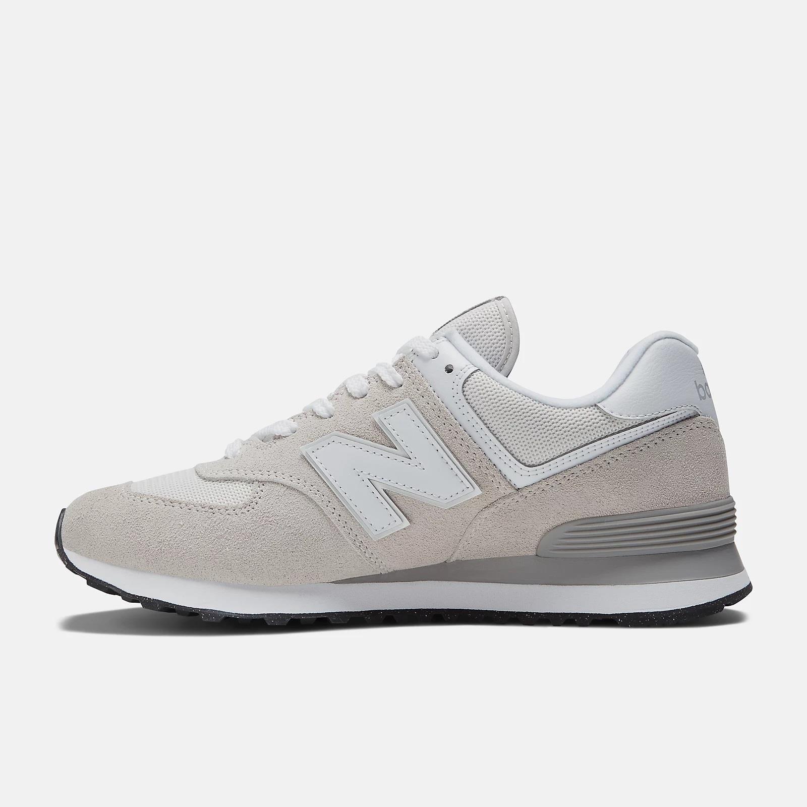 New Balance 's Wide Fit Ml574evw Running Trainers - Exclusive - Nimbus  Cloud/white in Gray for Men | Lyst