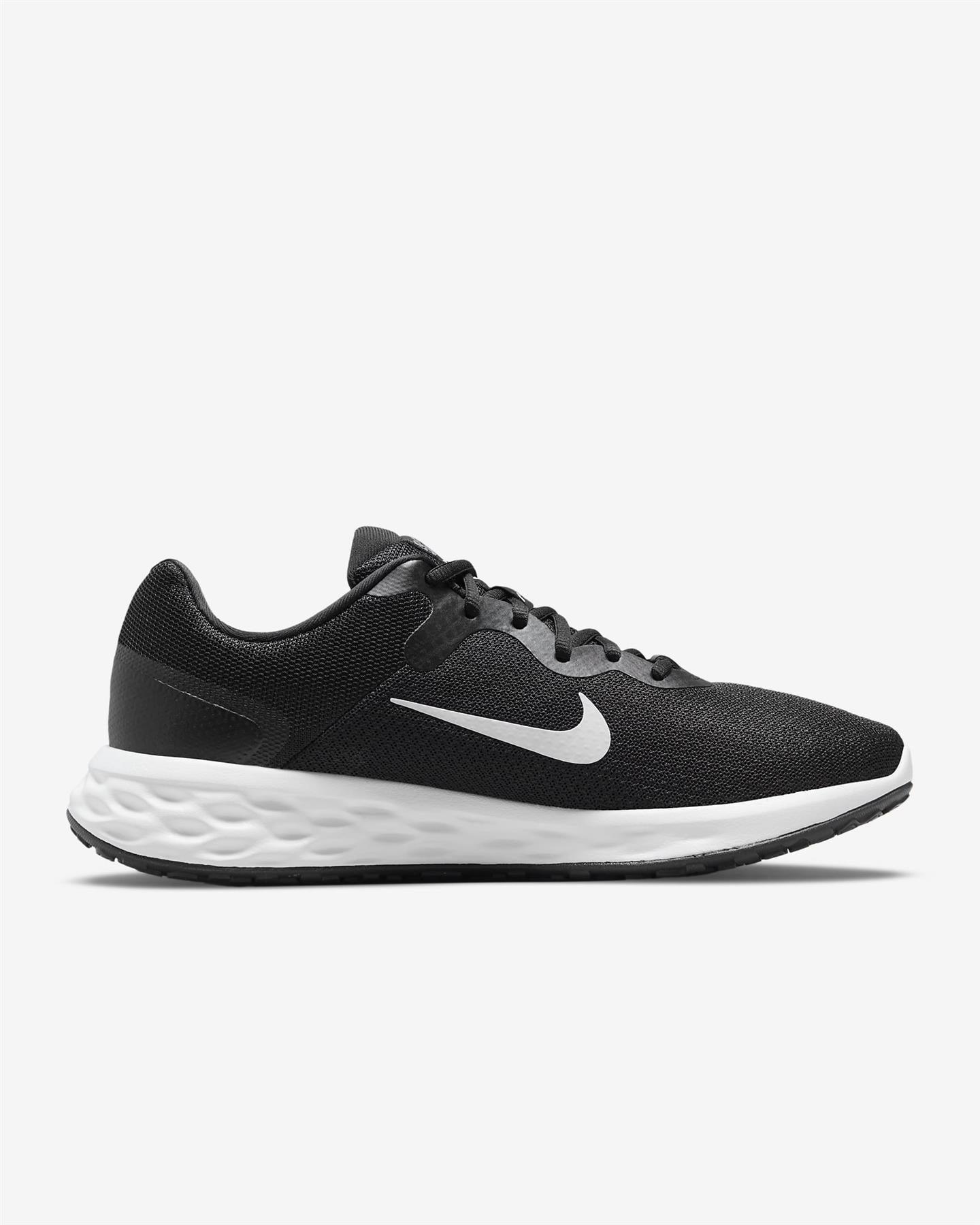 Nike 's Wide Fit Dd8475-003 Revolution 6 Running Trainers in Black | Lyst