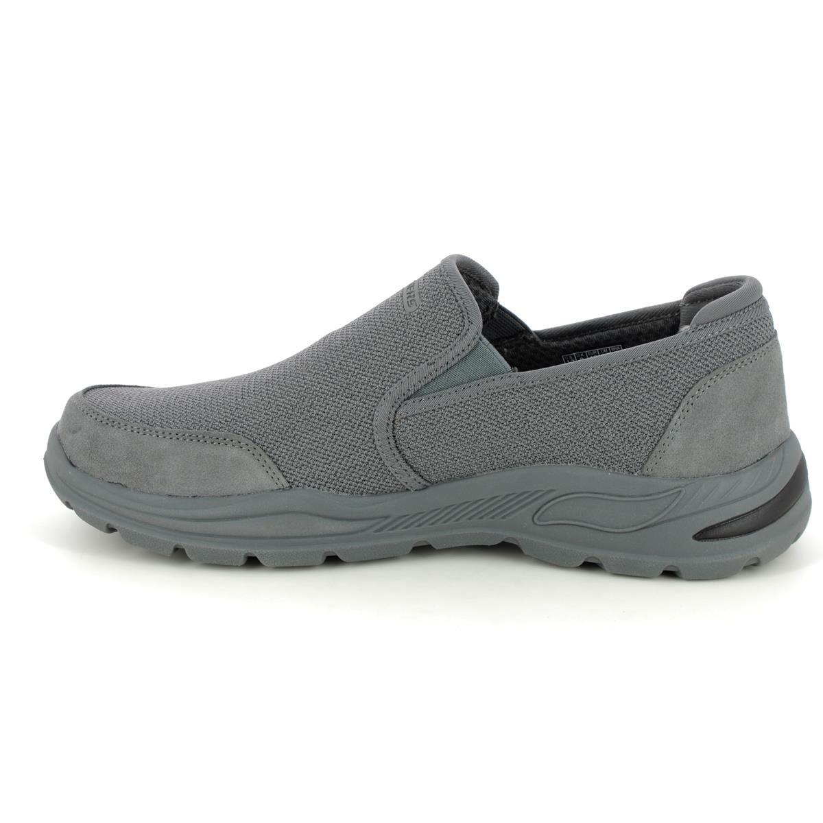 mens wide fit skechers trainers