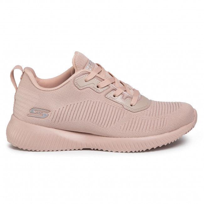 Skechers S Wide Fit Bobs Tough Talk-32504 Trainers - Pink | Lyst