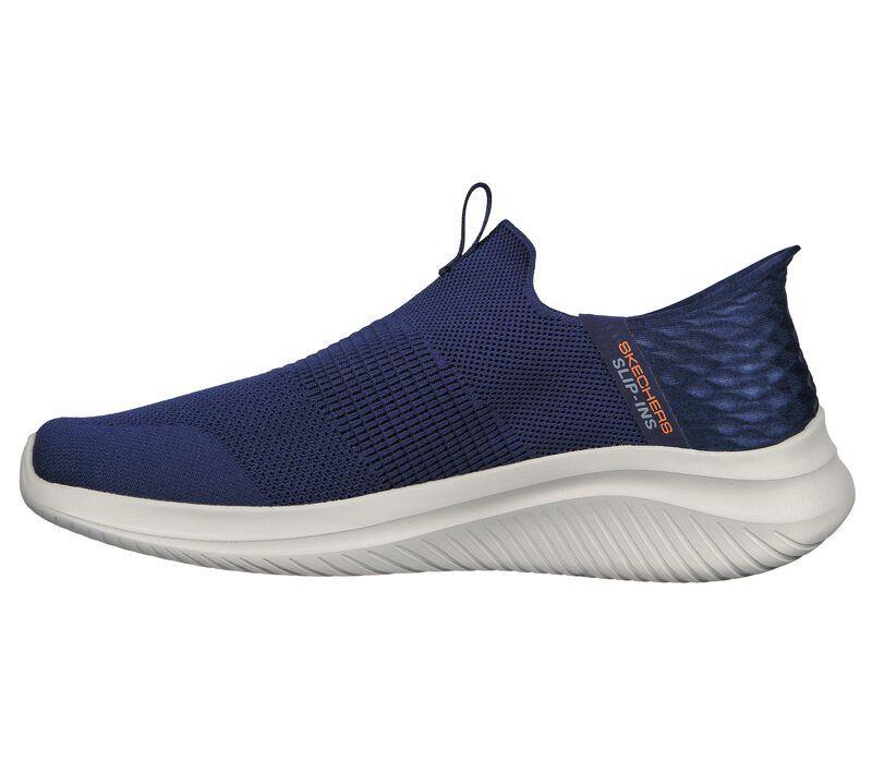 Skechers 's Wide Fit 232450 Slip-ins Ultra Flex 3.0 - Smooth Step Trainers  in Blue for Men | Lyst