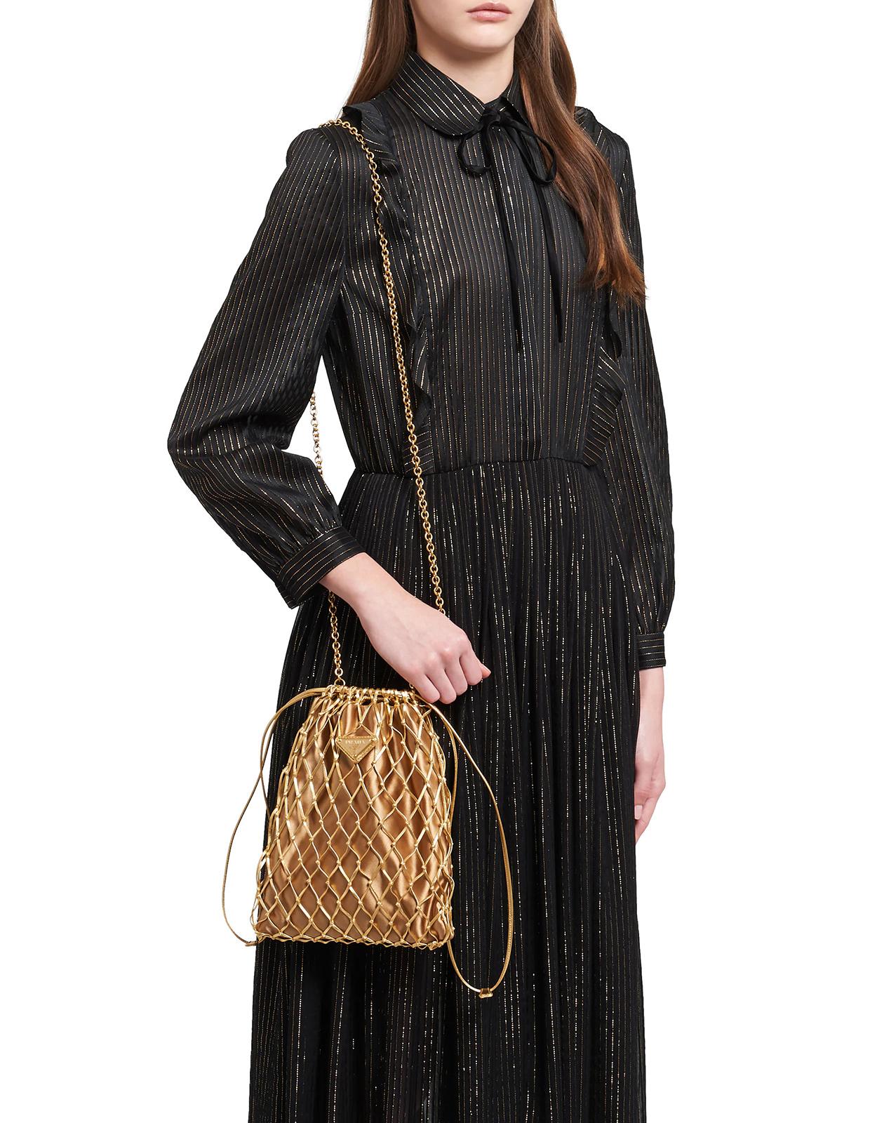 prada mesh bag