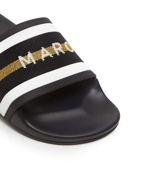 Marc Jacobs Synthetic Cooper Slides Black - Lyst