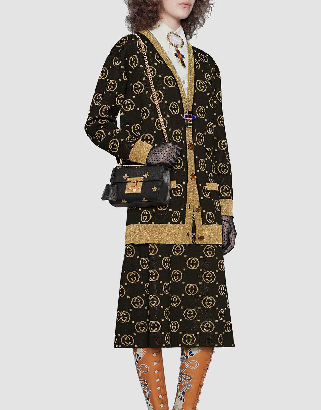gucci padlock bee star