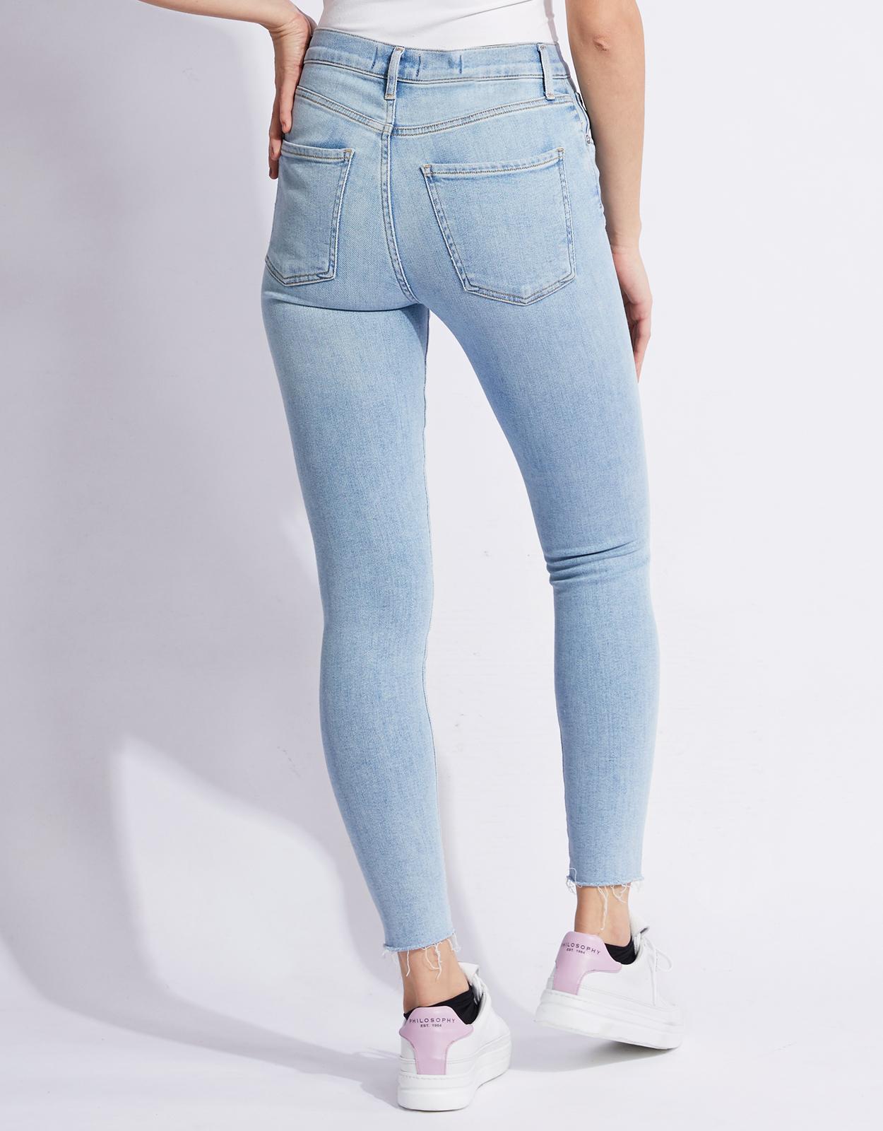 Agolde Denim Sophie Mid-rise Skinny Ankle Jeans in Blue - Lyst