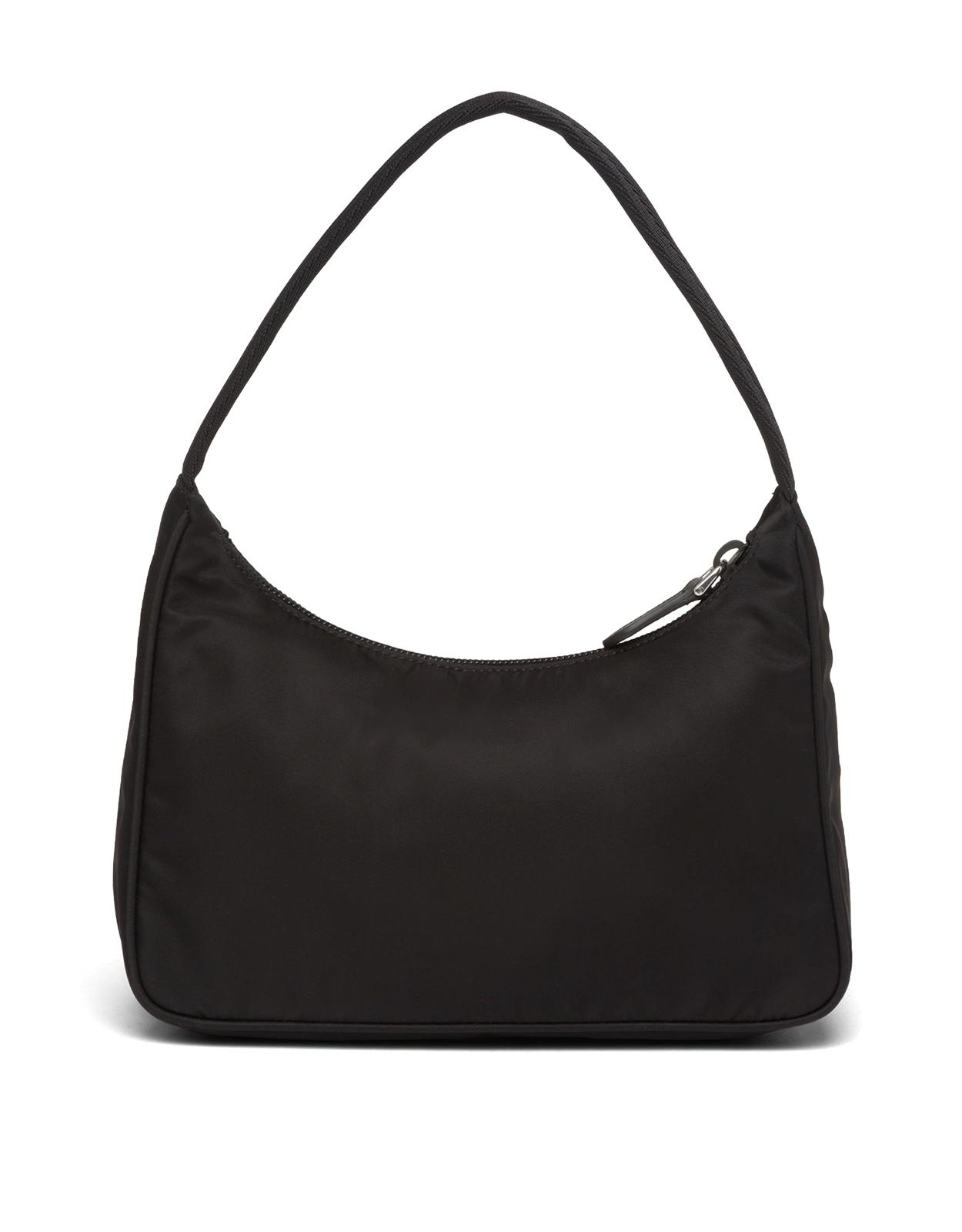 prada black nylon mini bag