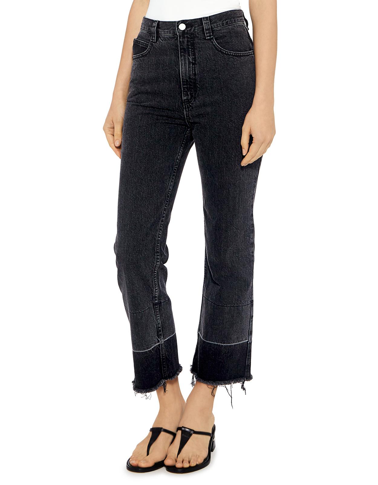 Rachel Comey Denim Slim Legion High-rise Jeans in Washed Black (Black ...