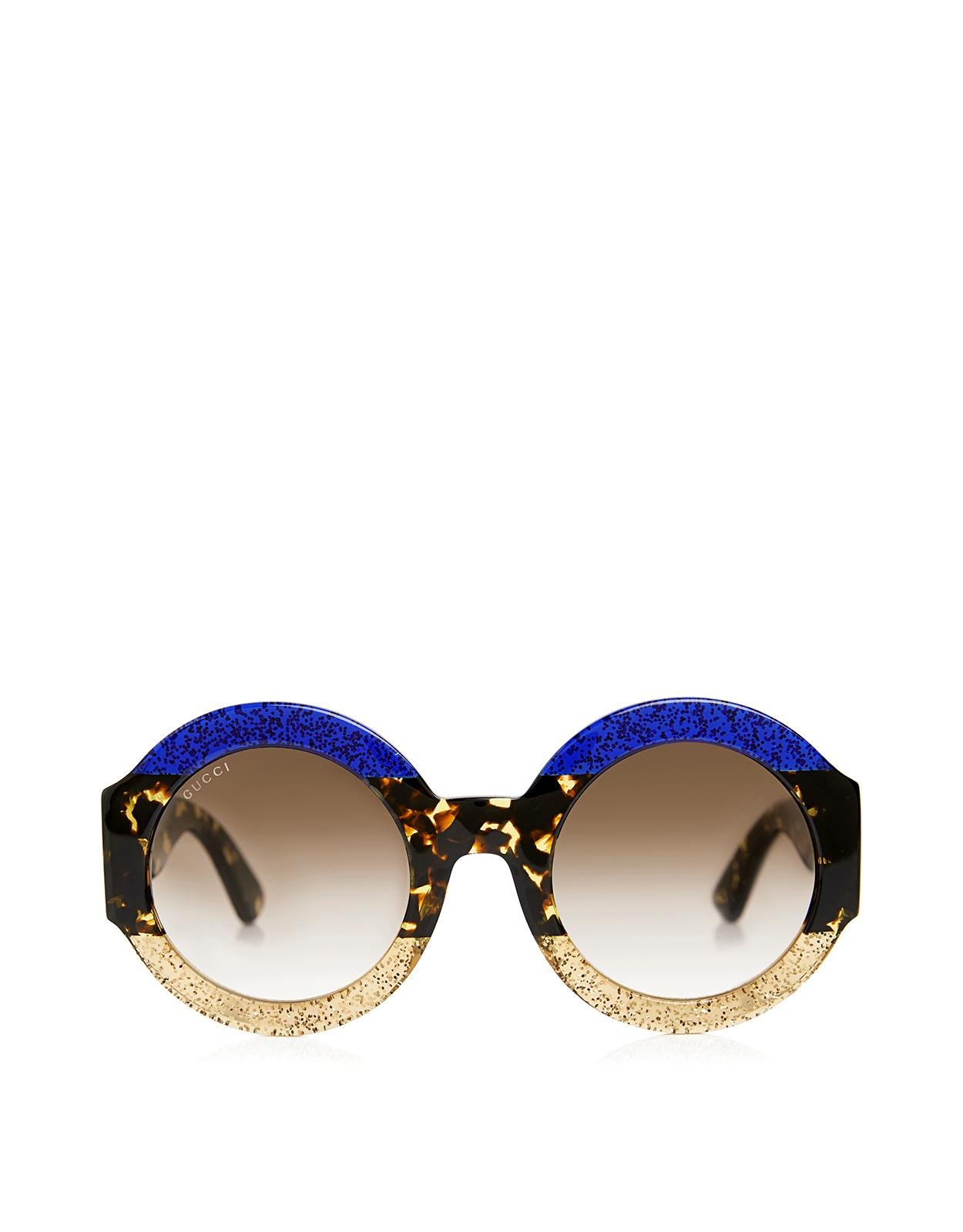 gucci clear glitter glasses