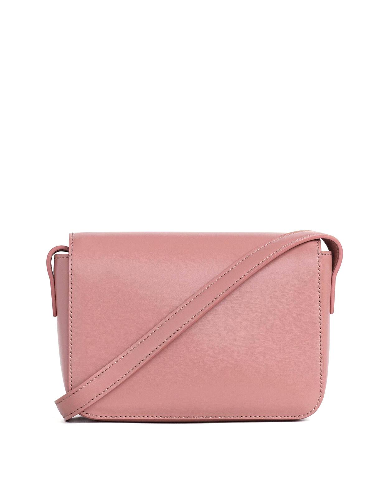 Celine Leather Nano Triomphe Bag In Shiny Calfskin in Pink - Lyst