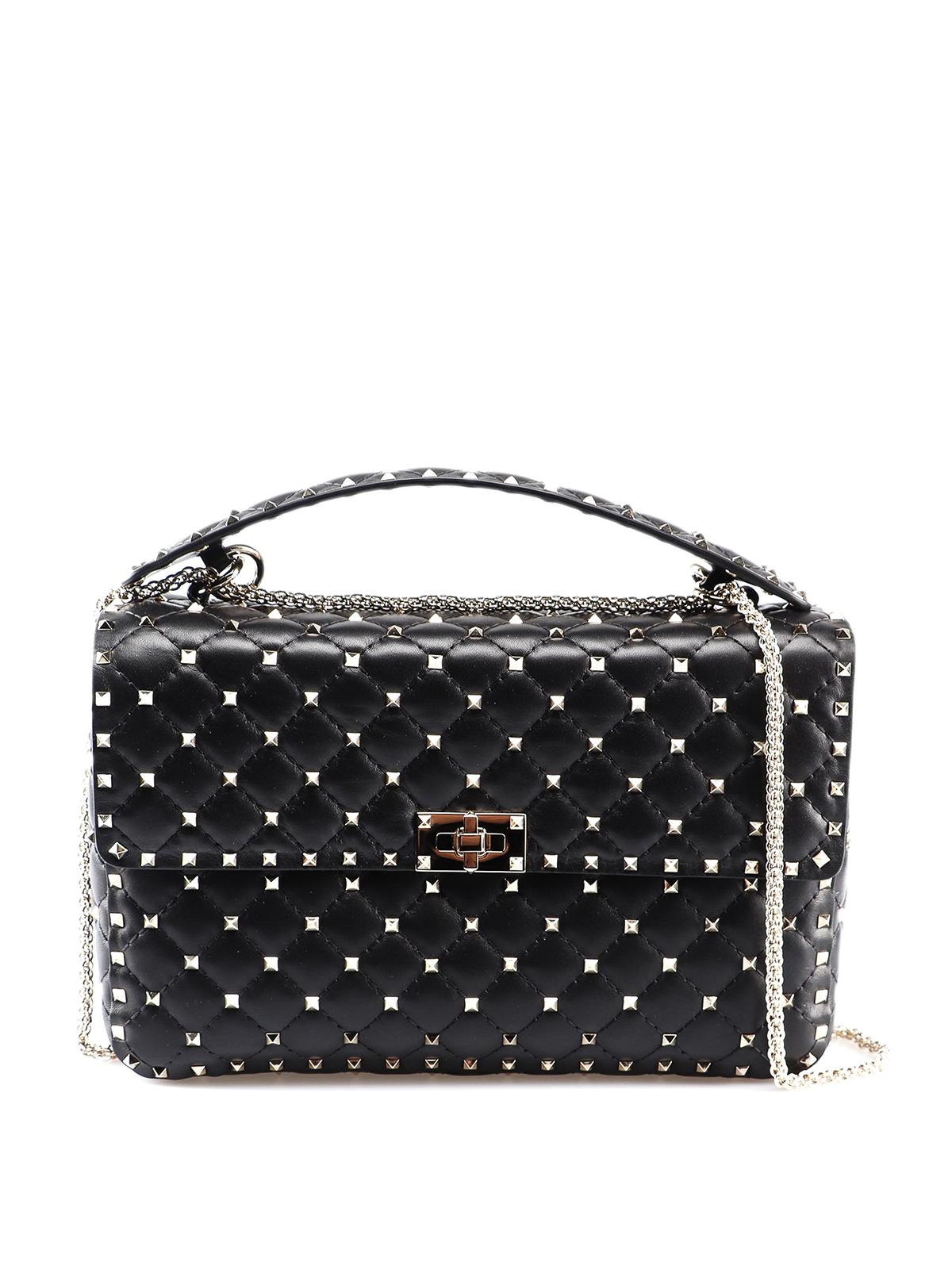 black studded valentino bag