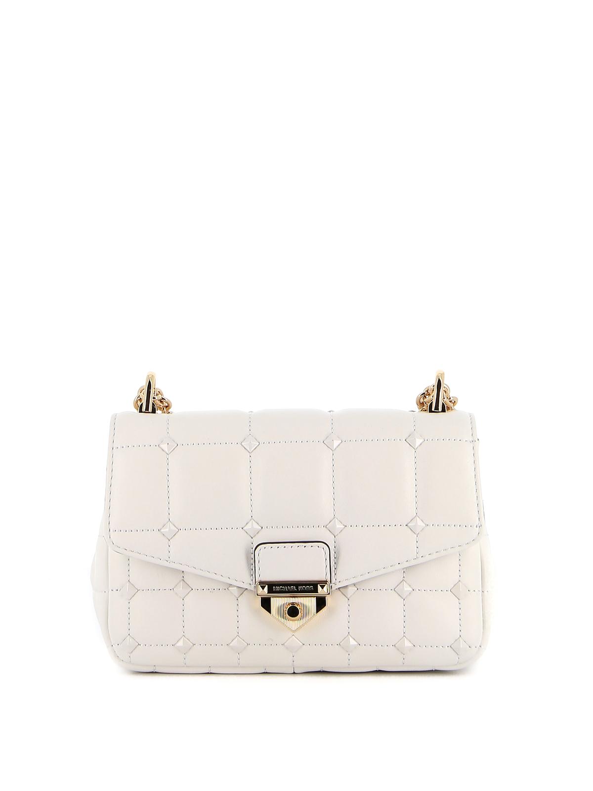 soho small quilted leather shoulder bag