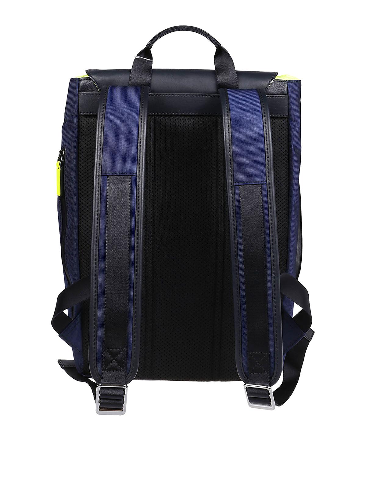 Michael Kors Synthetic Brooklyn Blue Nylon Backpack for Men Save 2