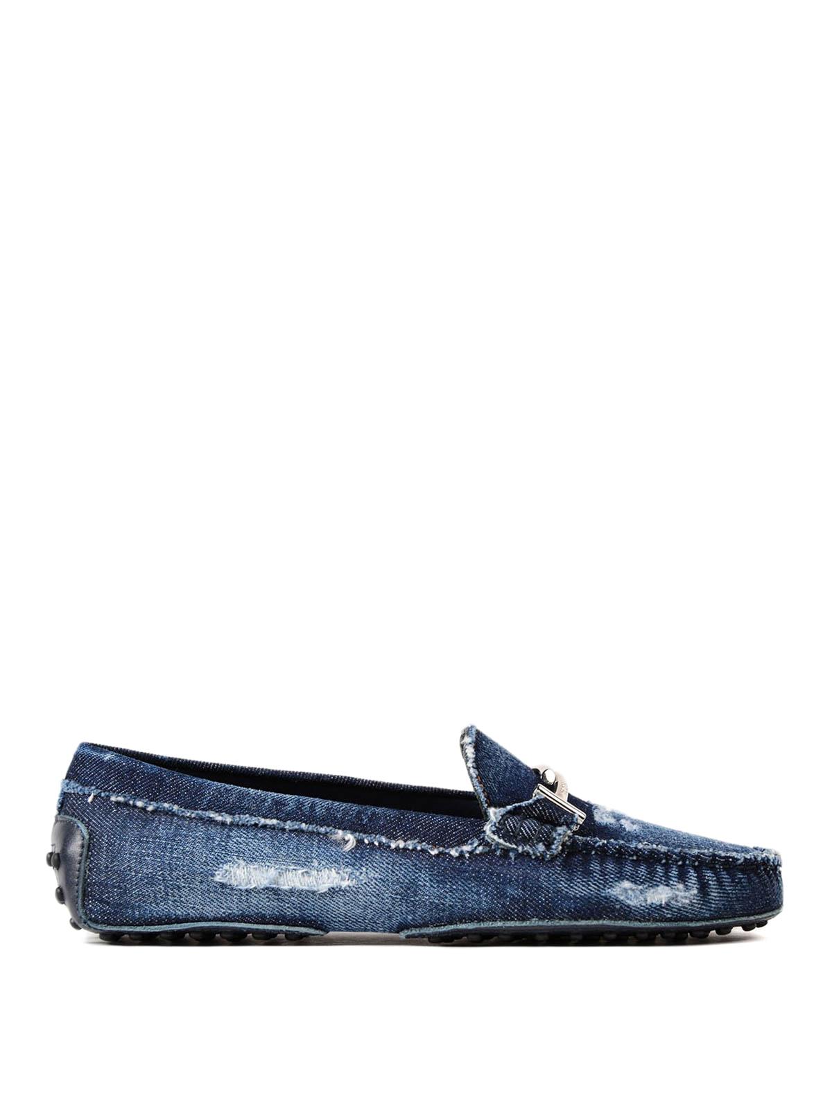 loafers with denim