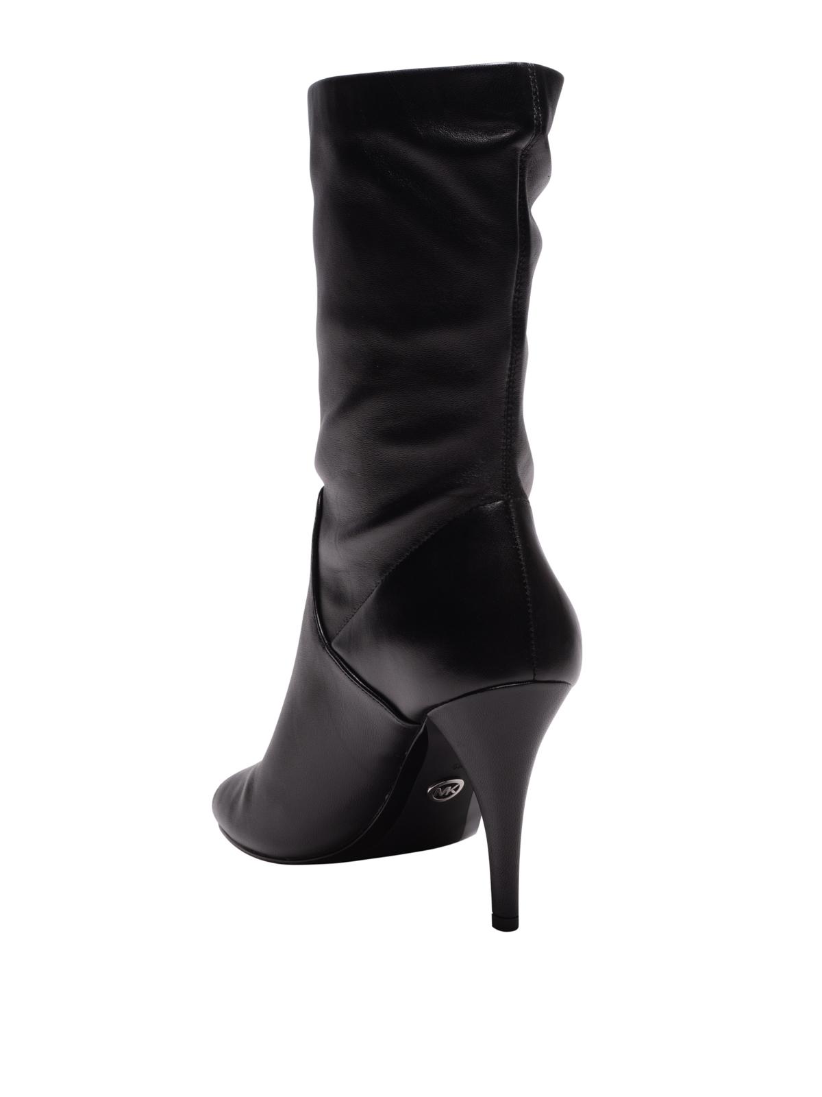 michael kors elaine open toe bootie