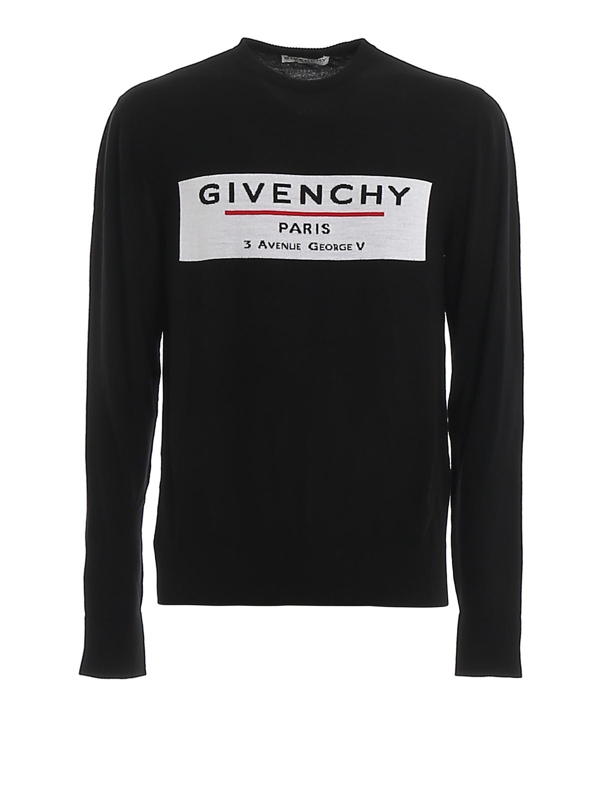 Givenchy sweater black and white Clearance