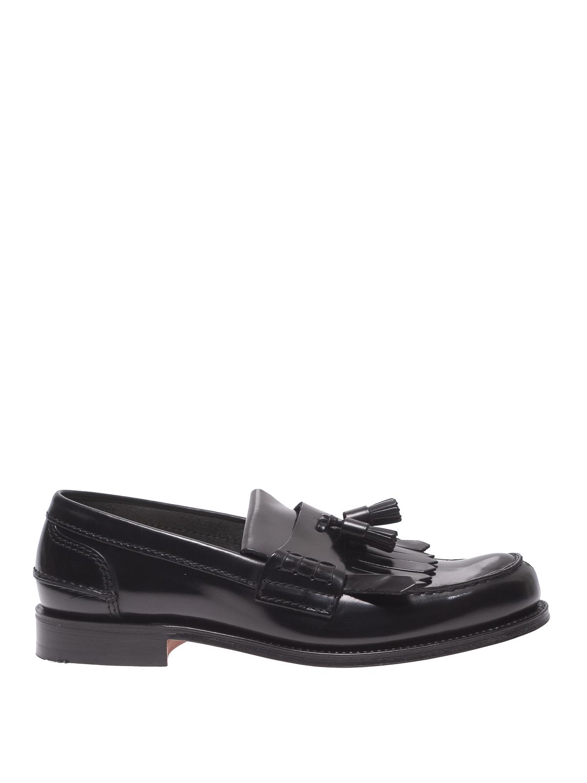 Church's Oreham Polished Leather Tasselled Loafers in Black - Lyst