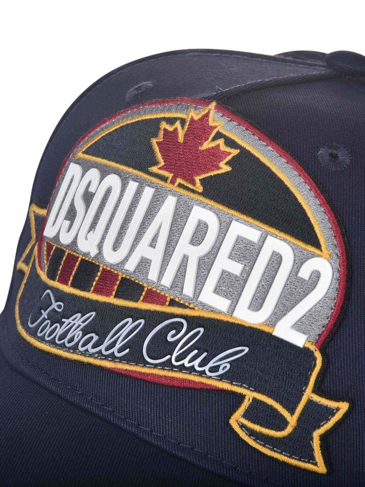 Blue dsquared cap Clearance