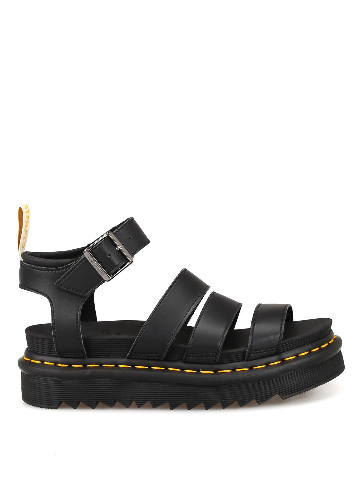 dr martens blaire sandals purple
