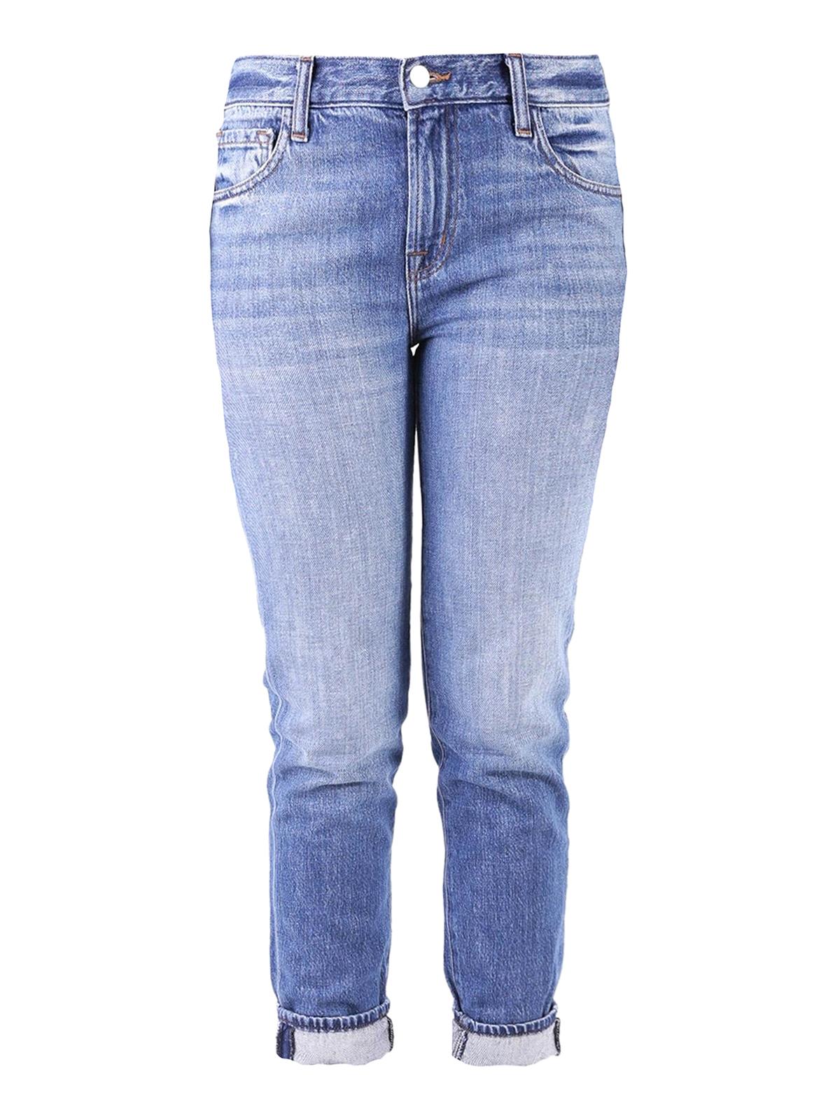 J Brand Johnny Medium Wash Denim Jeans in Light Wash (Blue) Lyst