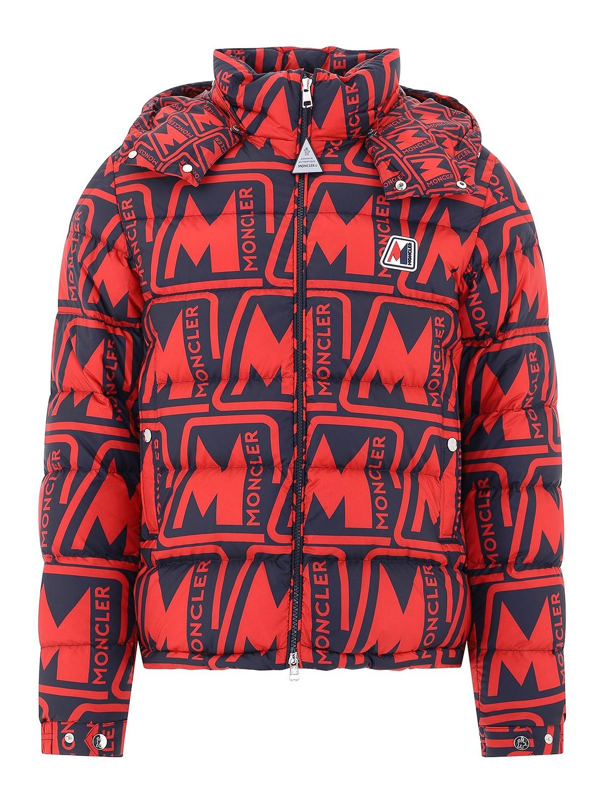 Moncler Synthetic Frioland Puffer Jacket in Red for Men Lyst