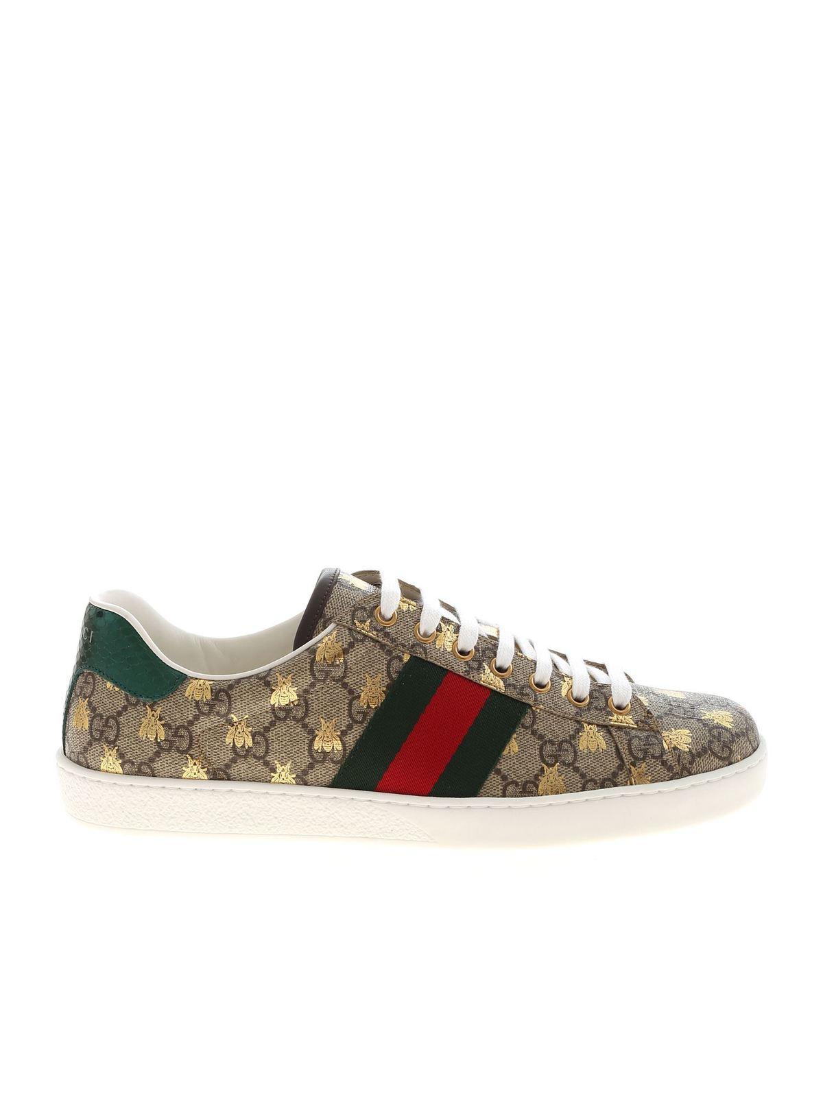 gucci bumblebee trainers