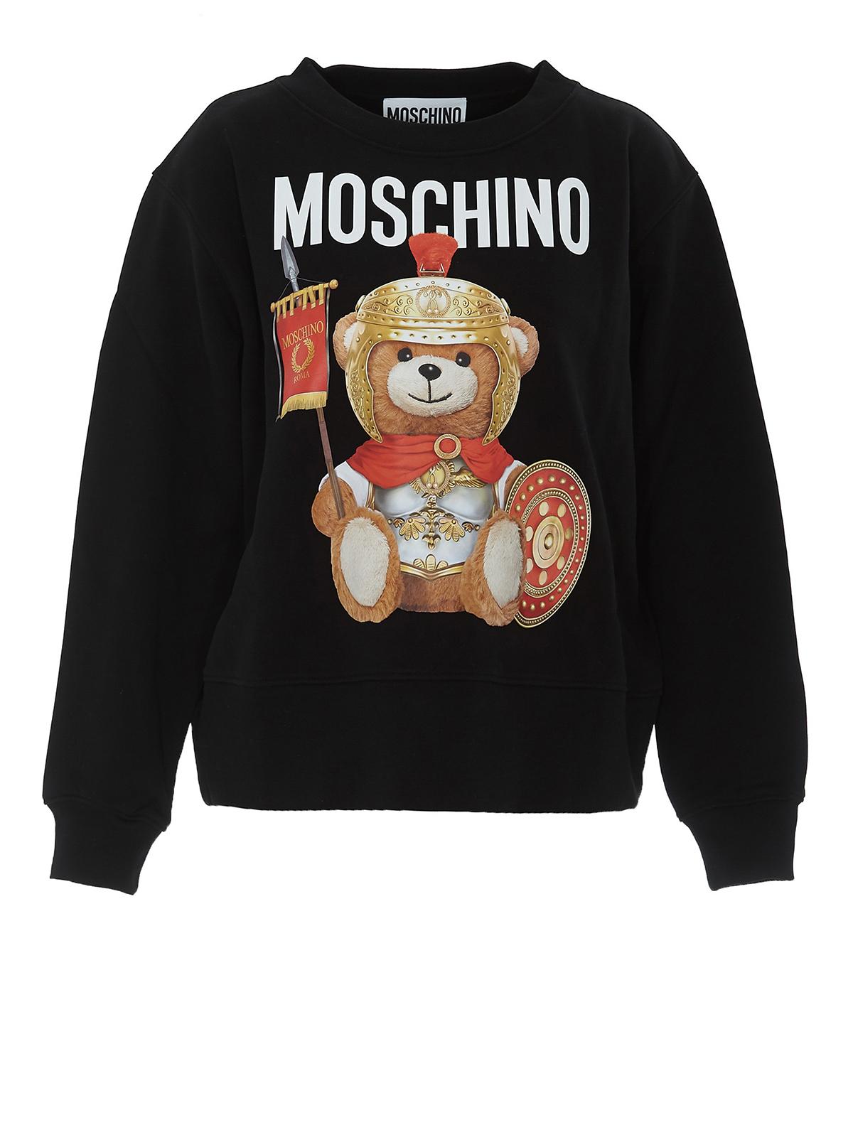 moschino hoodie teddy bear