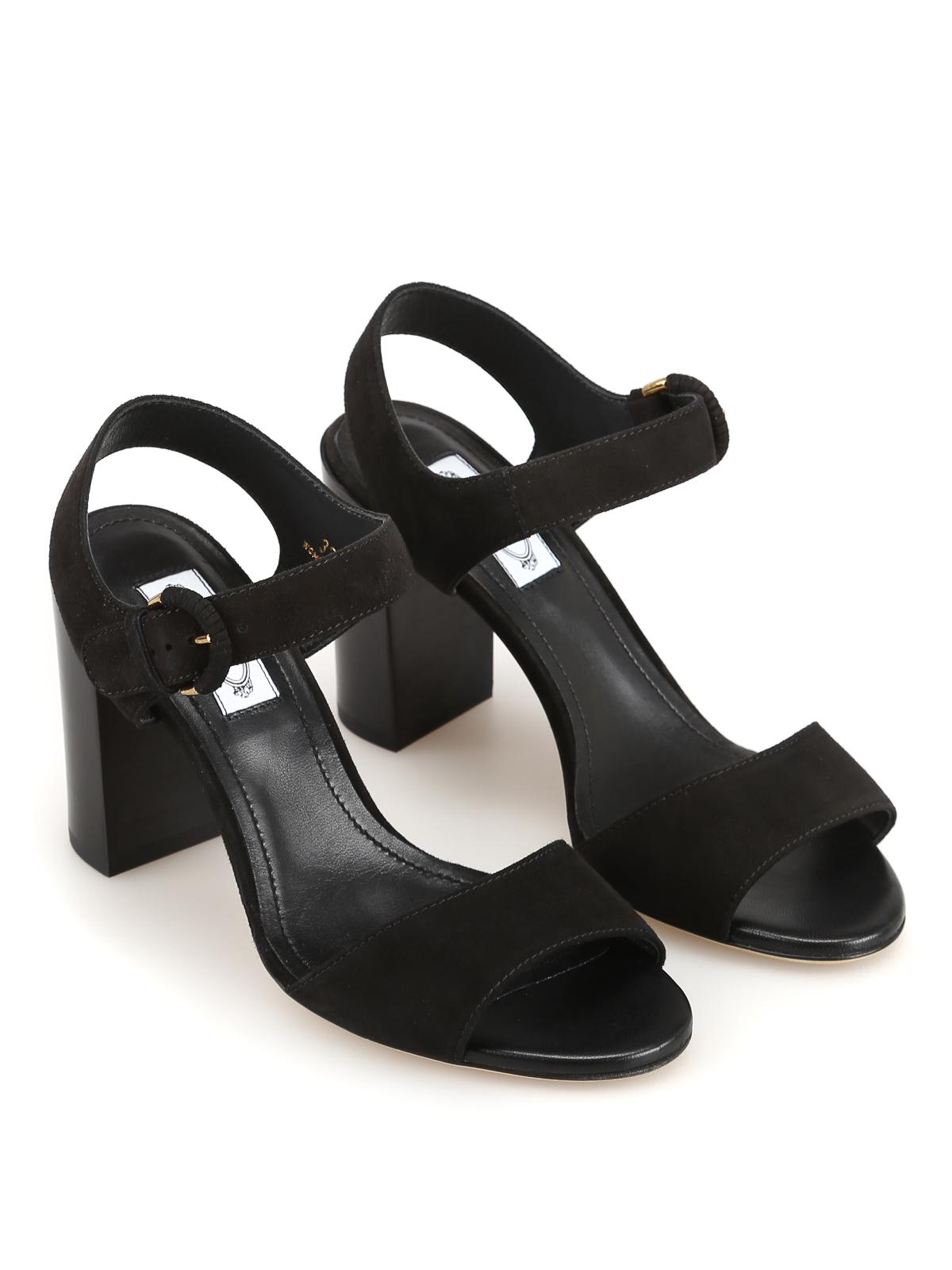 Tod's Women's Heeled Sandals in Black - Save 21% - Lyst