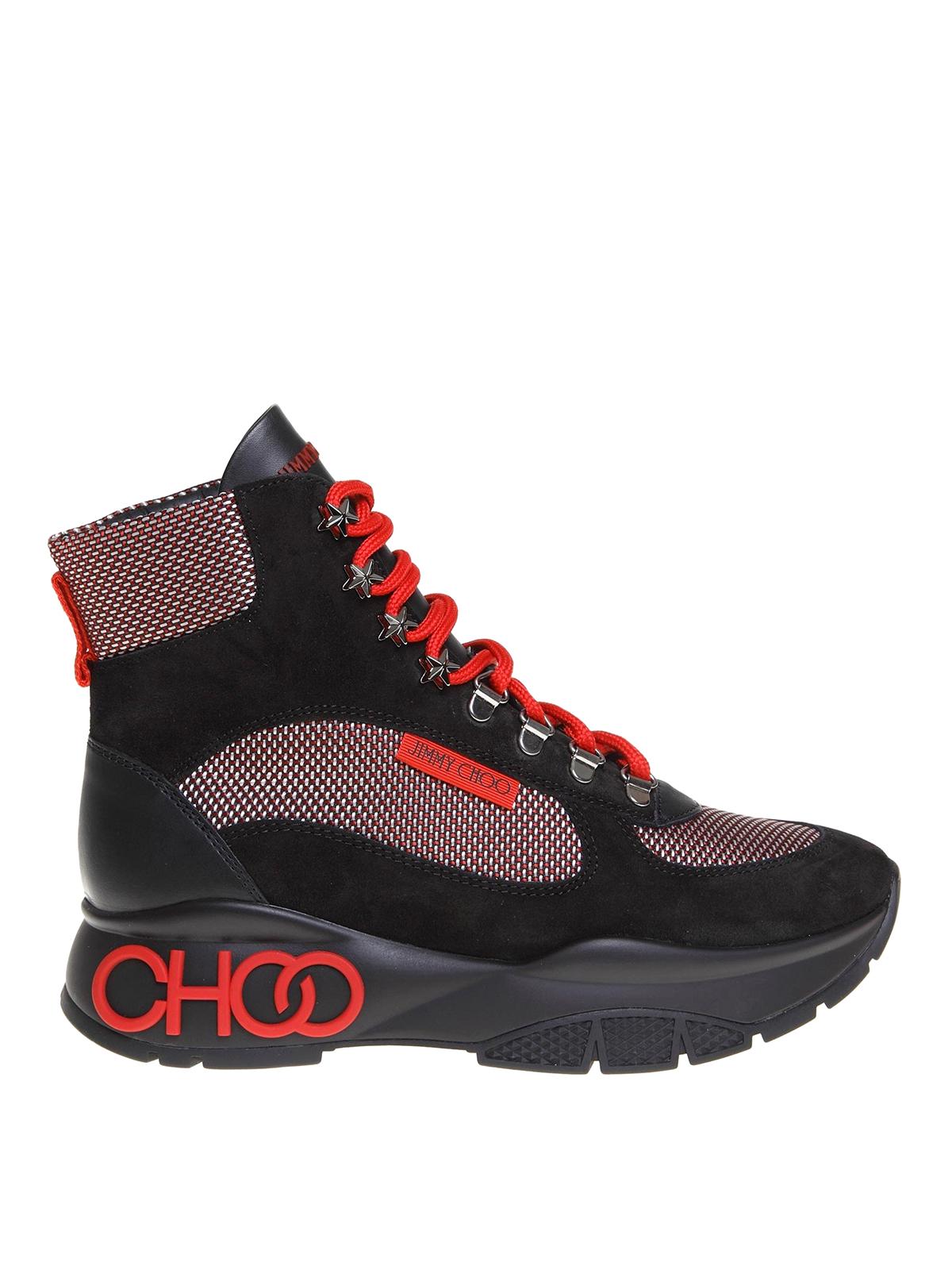 jimmy choo inca f suede & mesh bootie