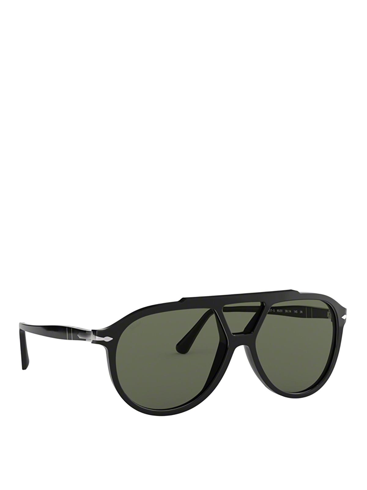 Persol Aviator Sunglasses in Black for Men - Save 7% - Lyst