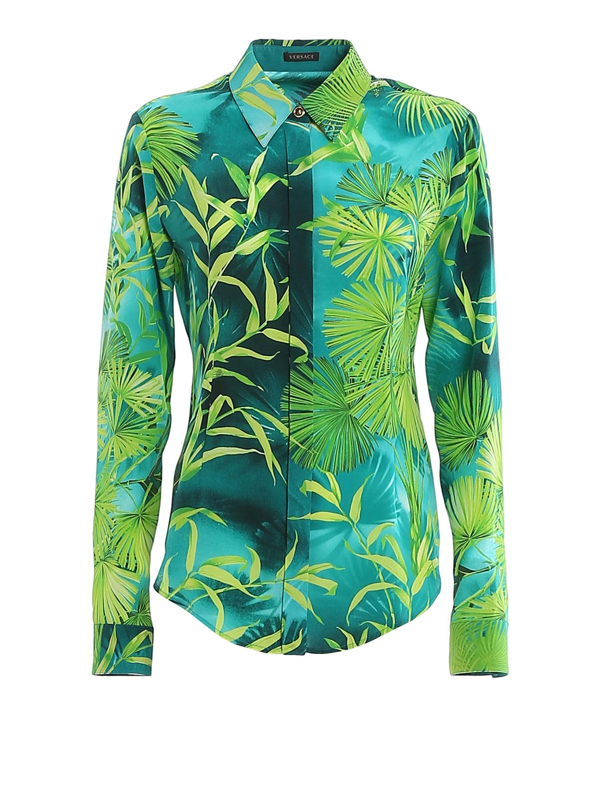 versace green shirt