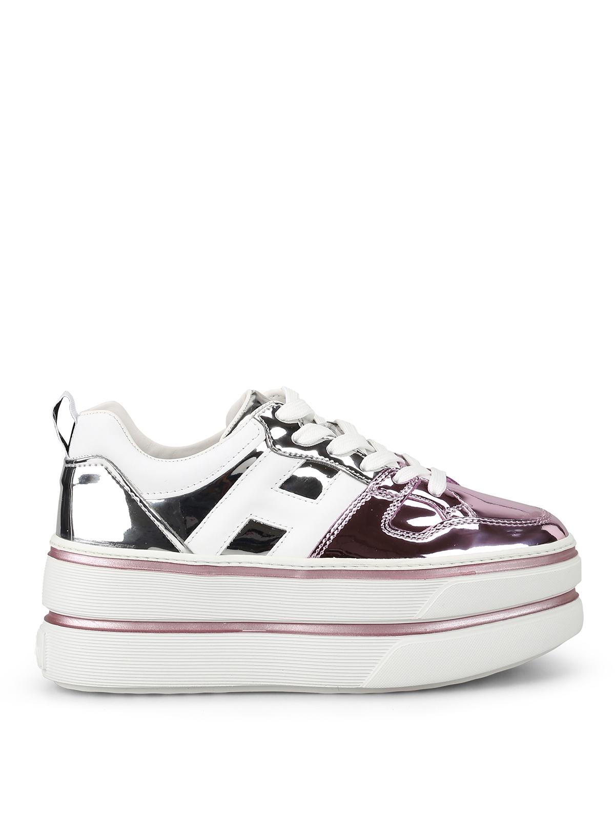 hogan h449 platform sneakers