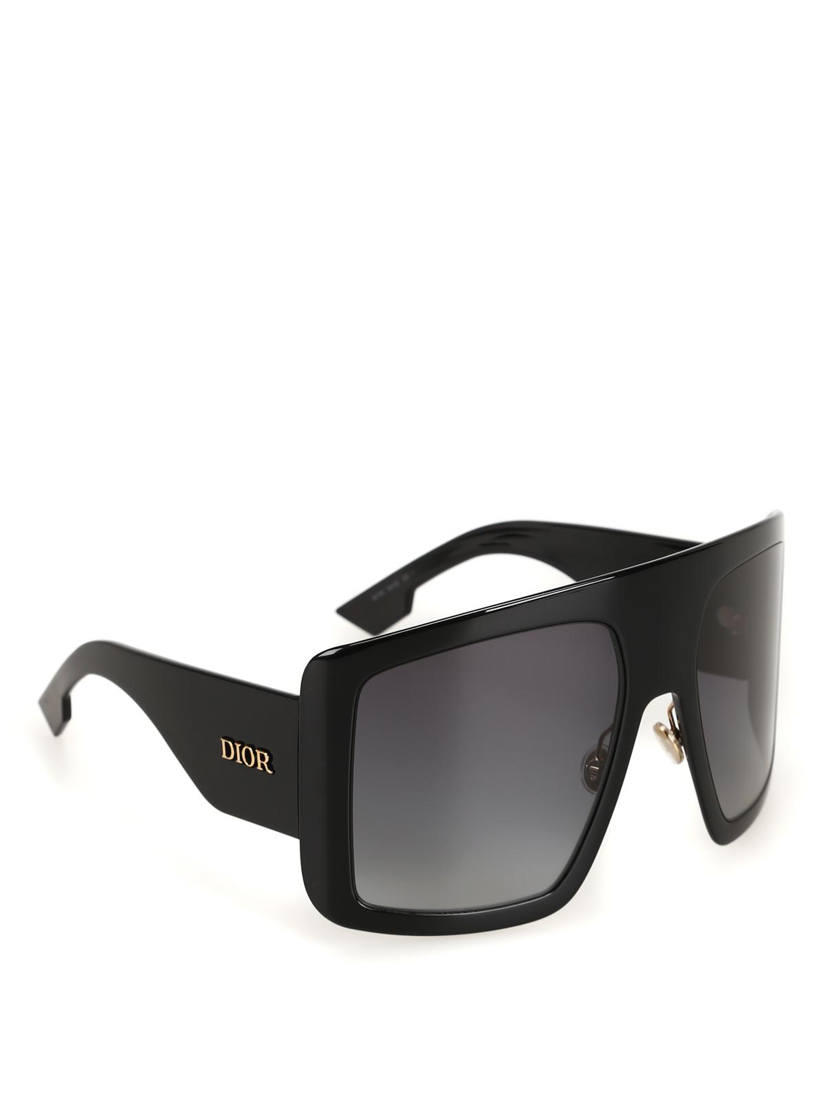 Dior Solight1 Black Sunglasses - Lyst