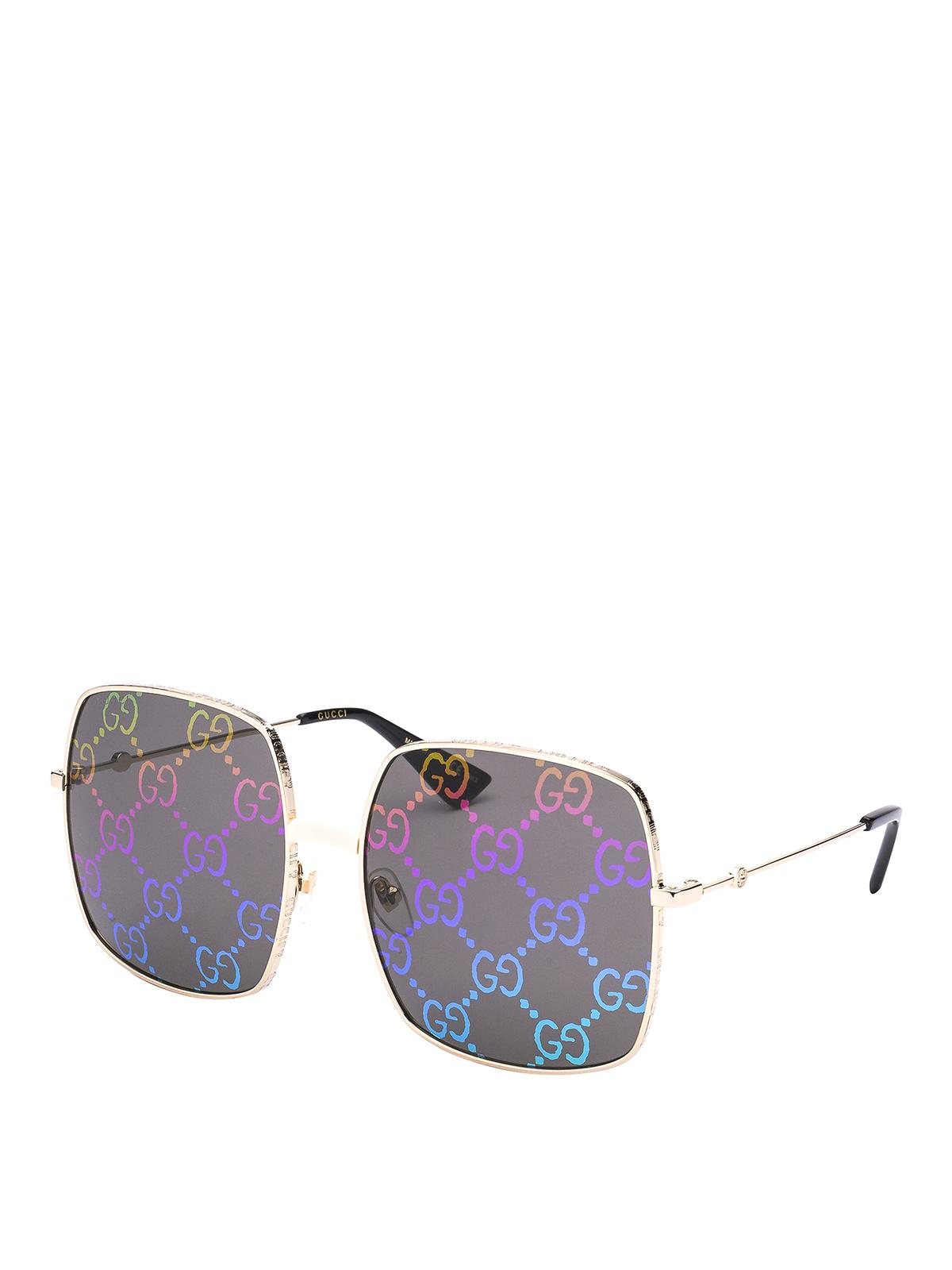 rainbow gucci sunglasses