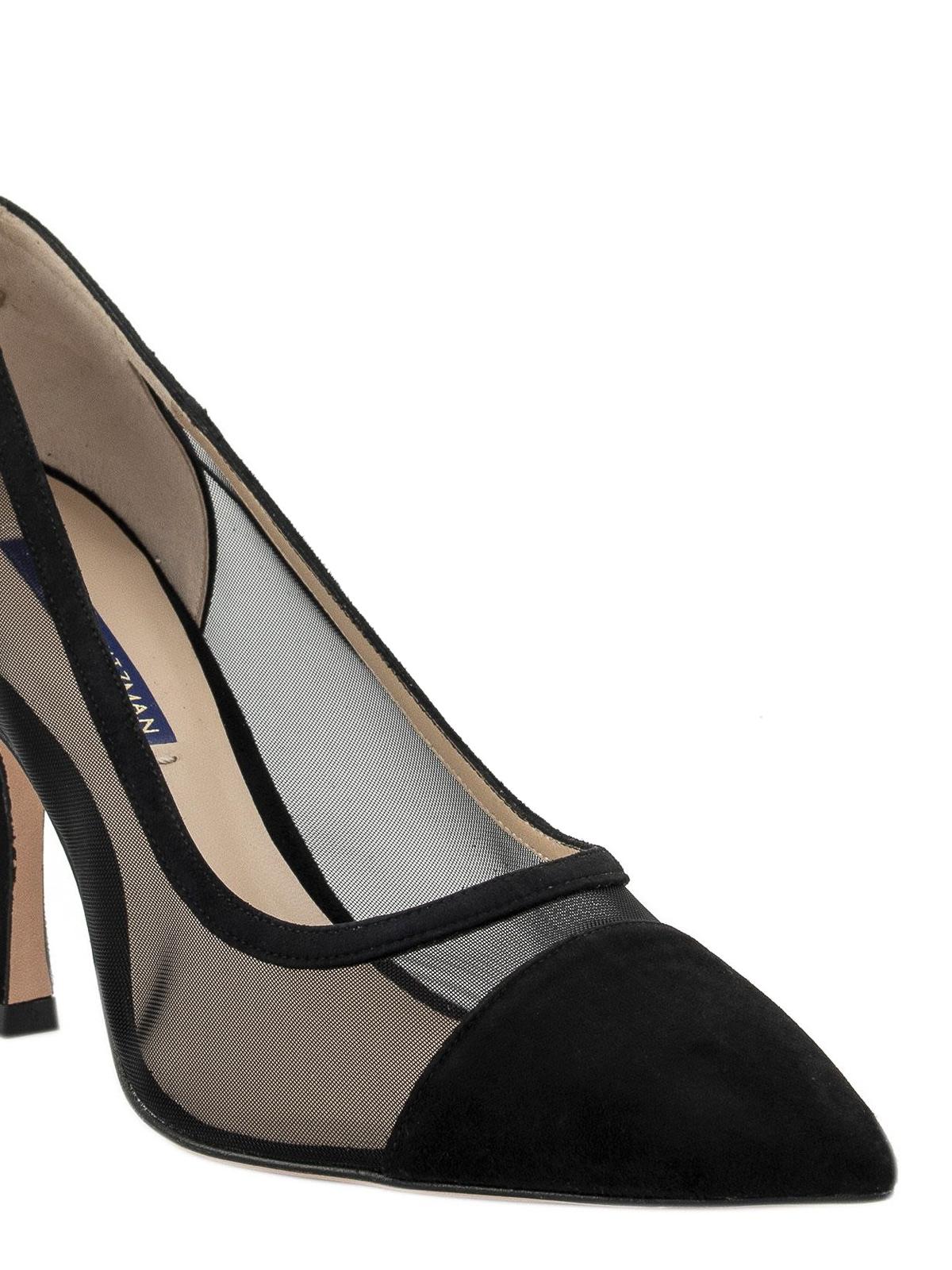 stuart weitzman mesh pump