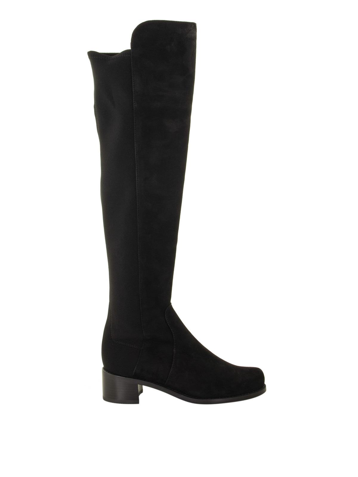 stuart weitzman low heel boots