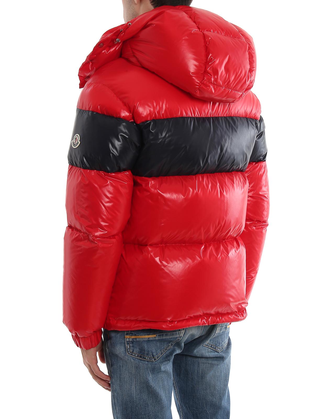 Moncler Synthetic Gary Red Puffer Jacket for Men - Lyst