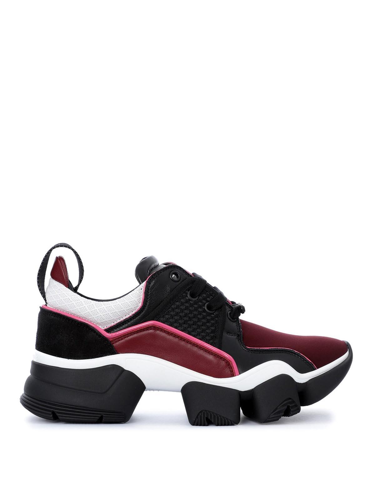 Givenchy Jaw Leather And Neoprene Sneakers for Men - Lyst