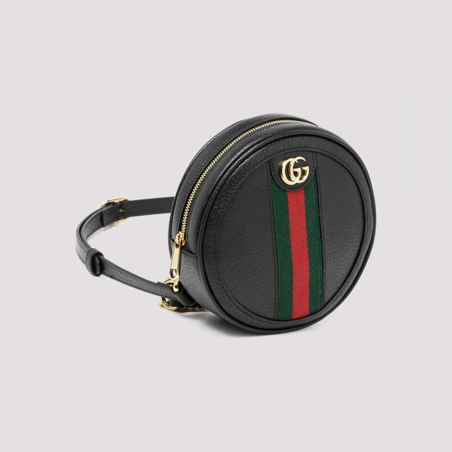 gucci ophidia mini backpack in black