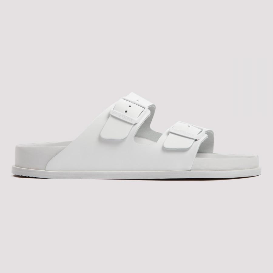 Birkenstock Leather White 1774 Arizona Sandals for Men - Lyst