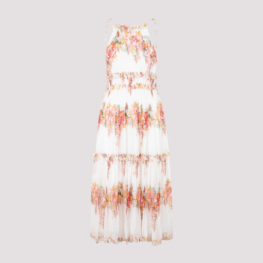 zimmermann mae tiered frill long dress