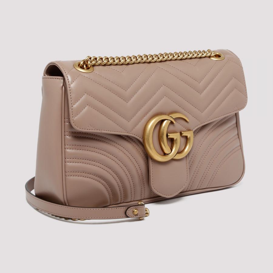 gg marmont medium matelasse shoulder bag