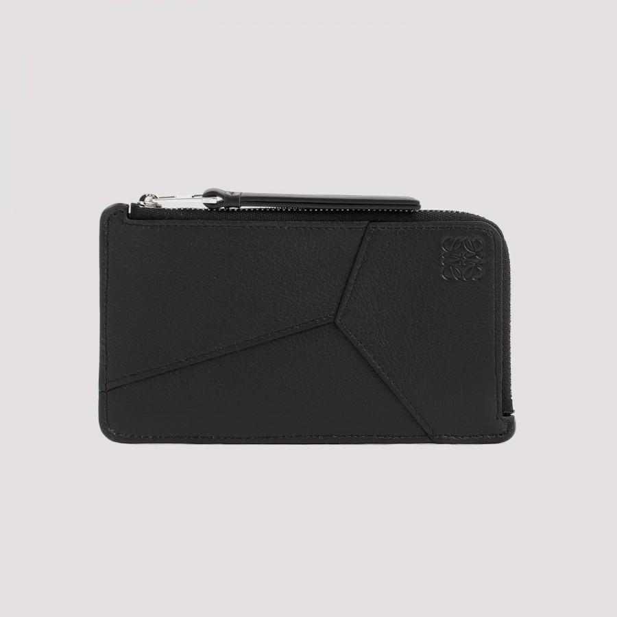 Loewe Puzzle Edge L Coin Cardholder in Black for Men   Lyst