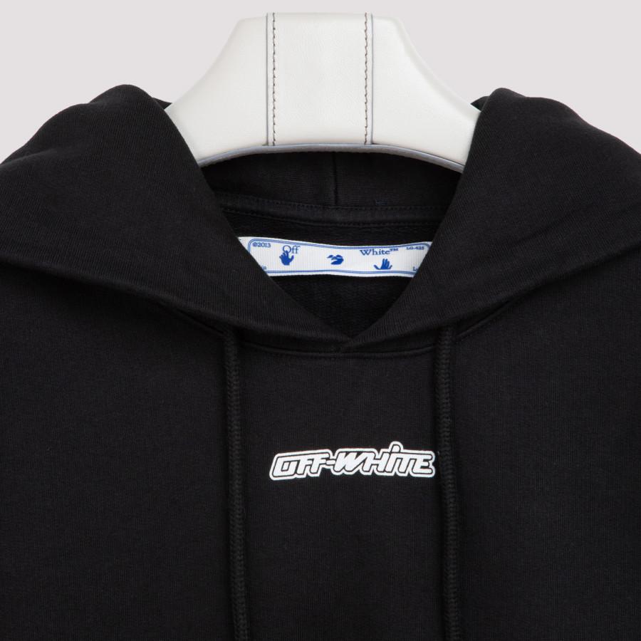 Off-White c/o Virgil Abloh Black And Red Marker Arrow Hoodie for Men | Lyst
