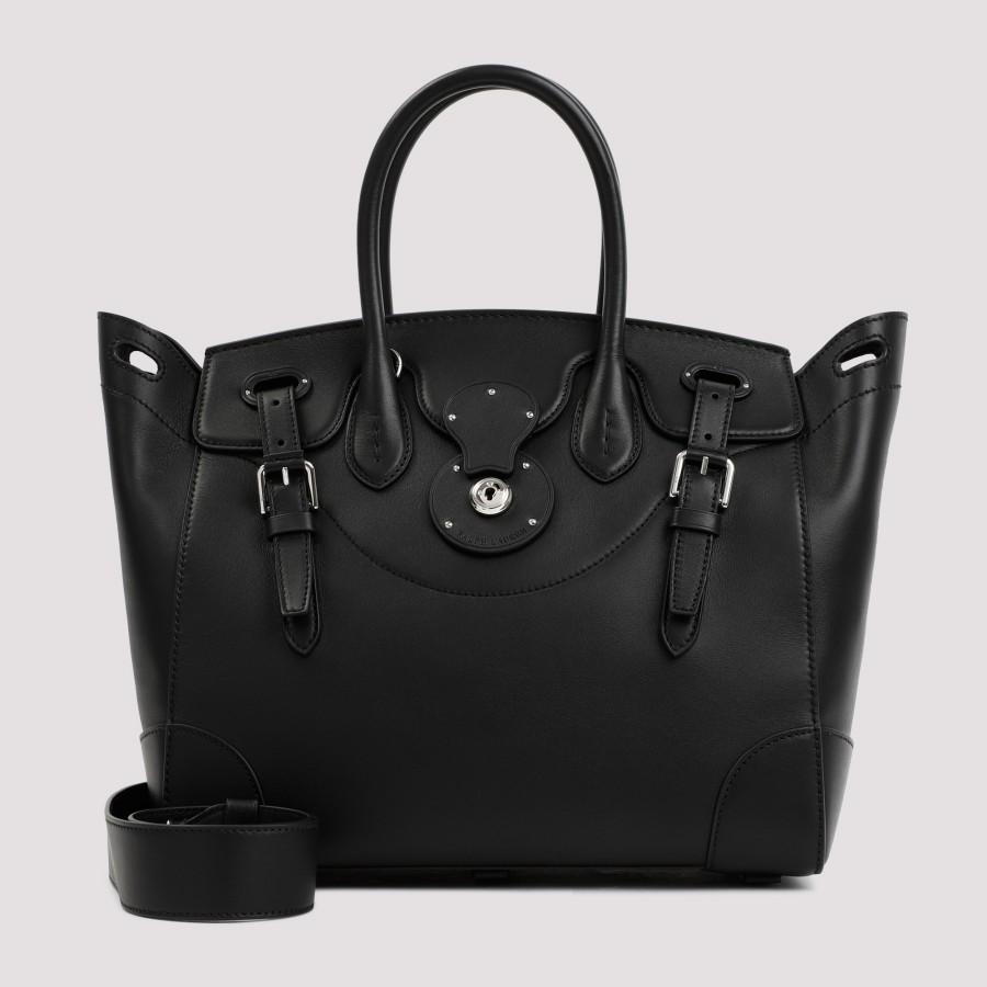 Ralph Lauren Collection Soft Ricky 33 Bag Unica in Black | Lyst