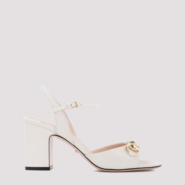 Gucci sandals mid heel best sale