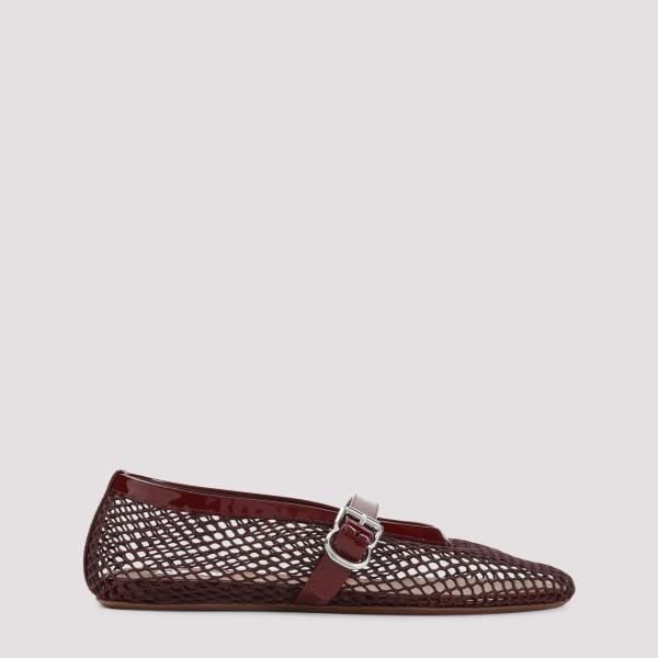 【関税&送料込】Alaia Ballerinas ALAÏA Limited Edition Gelbe Mesh-Ballerinas | ALAÏA DE